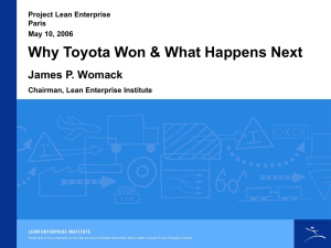 Why Toyota Won What Happens Next