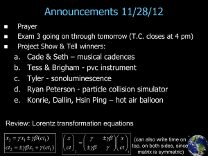 Announcements 11/28/12