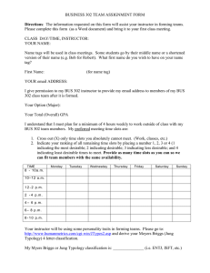 BUS 302 Team Assignment Form (doc)