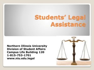 Students’ Legal Assistance