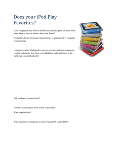 Does Your IPod Play Favorites