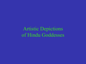 Artistic Depictions of Hindu Goddesses