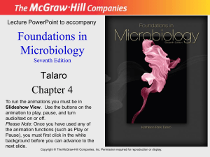 Foundations in Microbiology Chapter 4 Talaro