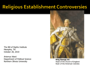 Establishment Controversies