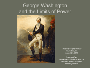 George Washington and the Limits of Power