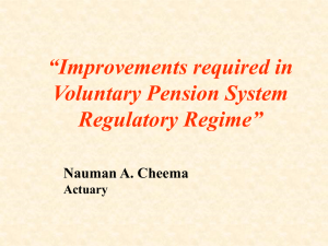 The SECP organizes a one-day conference to launch Voluntary Pension System- VPS: download Presentation 5