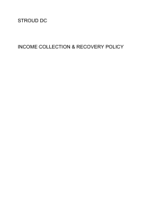 Stroud DC Draft Income Collection and Recovery Policy260710.doc