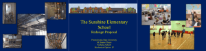 The Sunshine Elementary School Redesign Proposal Pennsylvania State University