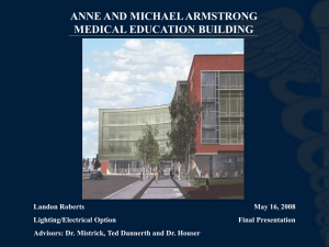 ANNE AND MICHAEL ARMSTRONG MEDICAL EDUCATION BUILDING