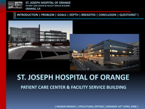 ST. JOSEPH HOSPITAL OF ORANGE