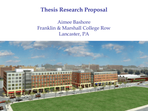 Thesis Research Proposal Presentation.