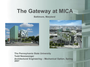 The Gateway at MICA