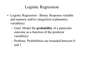 Logistic Regression (WIP)