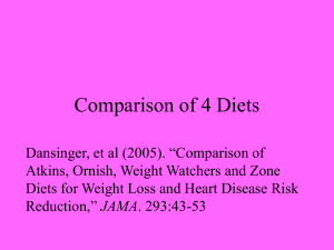 Diet Comparison Analysis (PPT)