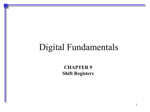 Digital Fundamentals CHAPTER 9 Shift Registers 1