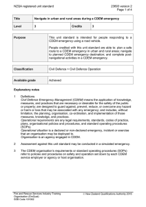 NZQA registered unit standard 23693 version 2  Page 1 of 4