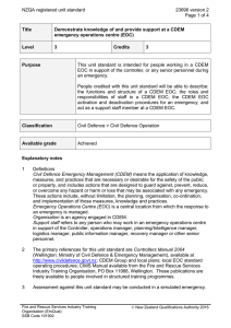NZQA registered unit standard 23696 version 2  Page 1 of 4