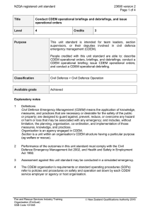 NZQA registered unit standard 23690 version 2  Page 1 of 4