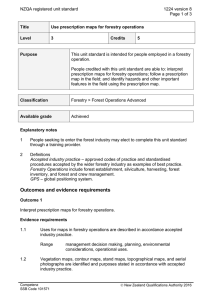 NZQA registered unit standard 1224 version 8  Page 1 of 3