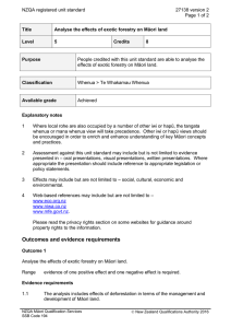 NZQA registered unit standard 27138 version 2  Page 1 of 2