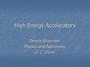 High Energy Accelerators and Detectors