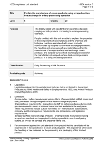 NZQA registered unit standard 16304 version 6  Page 1 of 5