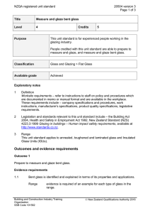 NZQA registered unit standard 20504 version 3  Page 1 of 3