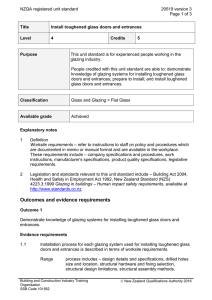 NZQA registered unit standard 20519 version 3  Page 1 of 3