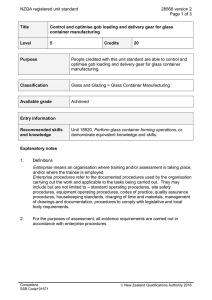 NZQA registered unit standard 28566 version 2  Page 1 of 3
