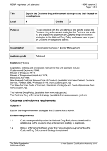NZQA registered unit standard 19645 version 2  Page 1 of 3