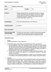 NZQA registered unit standard 15759 version 3  Page 1 of 4
