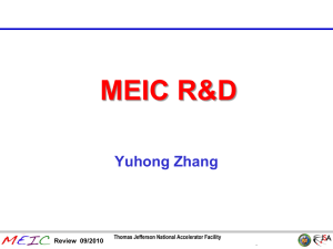 MEIC R&D