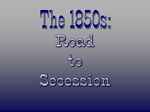 Civil War 1850: Road to Succession