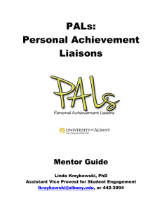 PALs Mentor Handbook