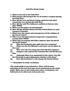 Cold War Study Guide