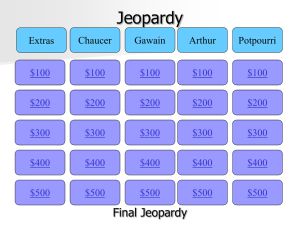 Jeopardy Sem Test Part 2