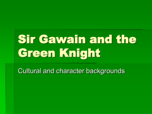Sir Gawain and The Green Knight Lecture