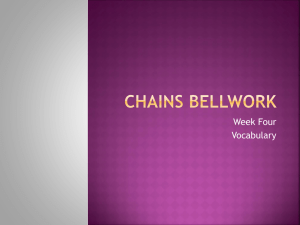 Chains Bellwork 4