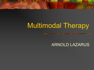 Multimodal Therapy