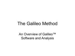 The Galileo Method