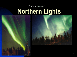 Northern Lights Aurora Borealis . 1