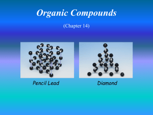 Chapter 14: Introduction to Organic Chemistry