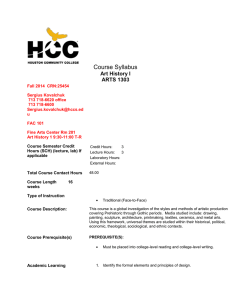 ARTS 1303 Fall 2014 (25454) Syllabus.doc