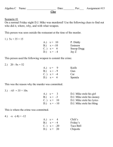 Algebr C Assignment _15 - Clue.doc