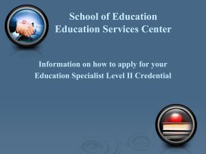 Education Specialist, Level II