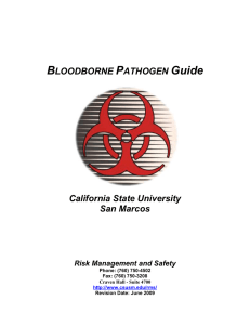 Bloodborne Pathogen - Guide