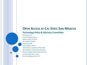 TPAC Open Access Presenation