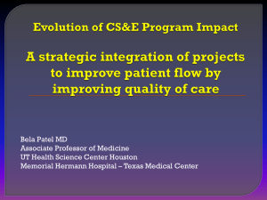 Evolution of CS E Program Impact