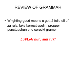 1- Review Of Basic Grammar.ppt