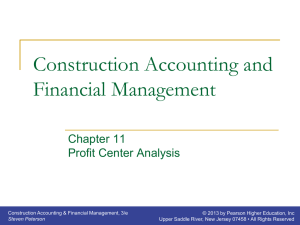 Chapter 11 - Profit Center Analysis.ppt